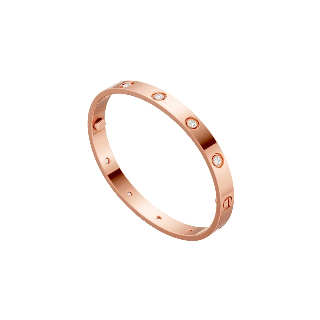 Lilla Full Diamanté Bracelet (in gold & silver & rose gold)