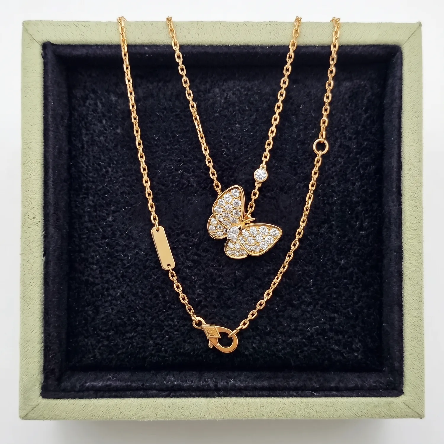 Butterfly VC Necklace (in gold & silver)