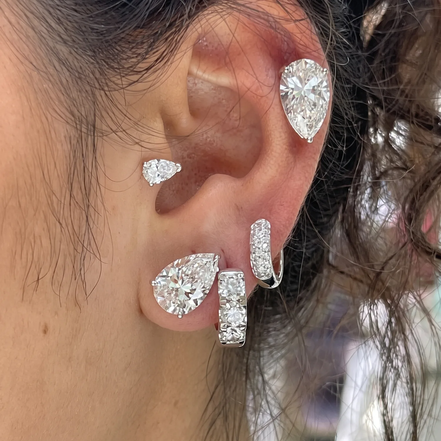 Pear Shape Kylie Earrings