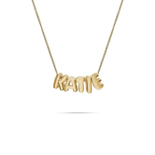 Bubble Name Necklace
