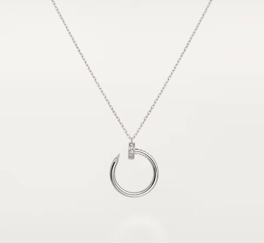 Nail Pendant Necklace (in gold & silver)
