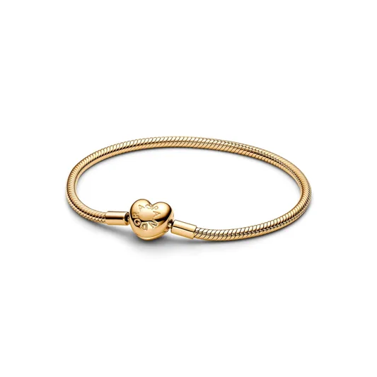 Lola Gold Moments Heart Clasp Bracelet