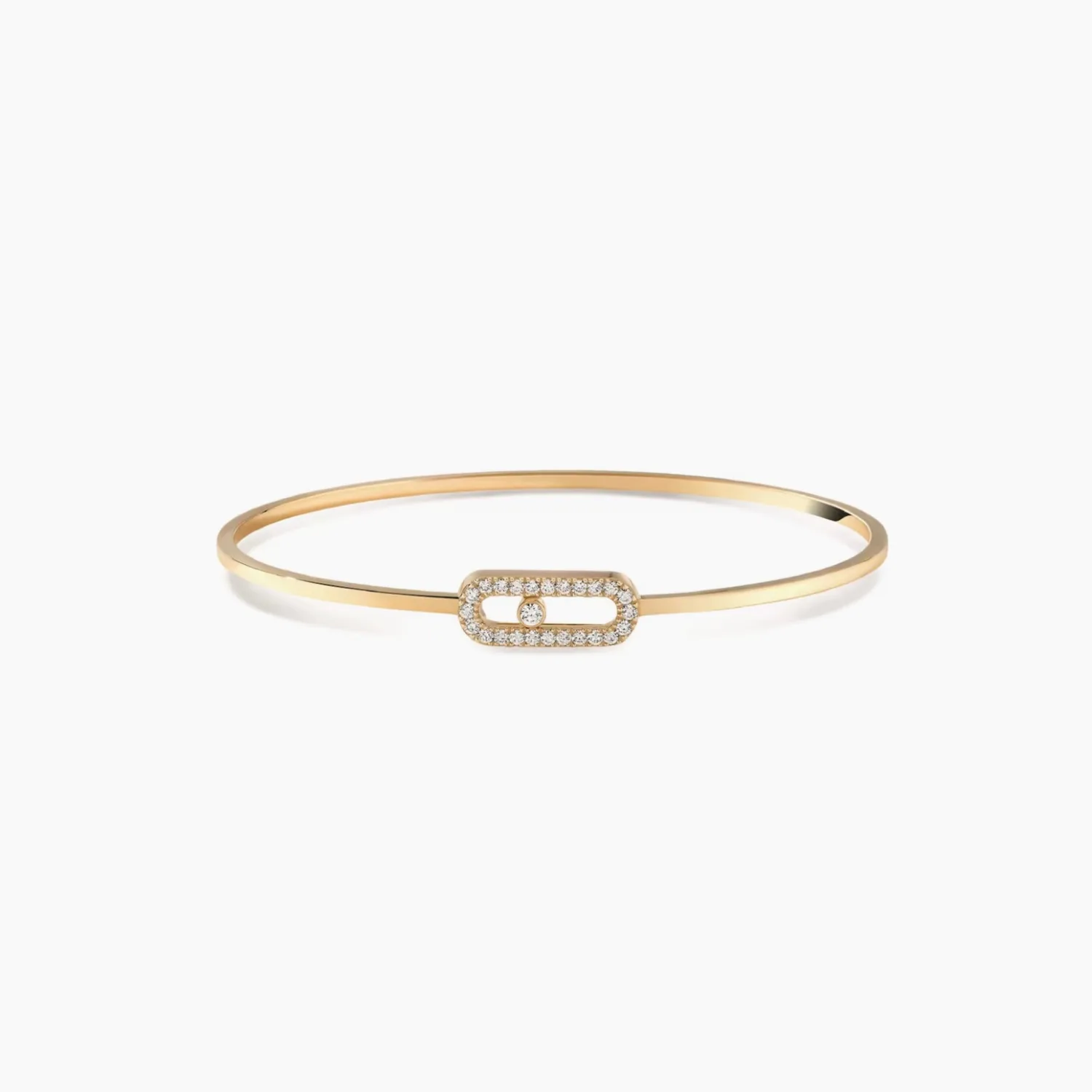 Mollyanne Bangle (silver & gold & rose gold)