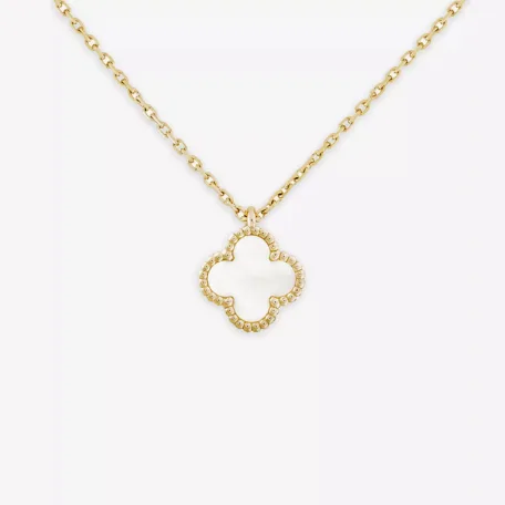 Pearl White Pendant Necklace (small & large)