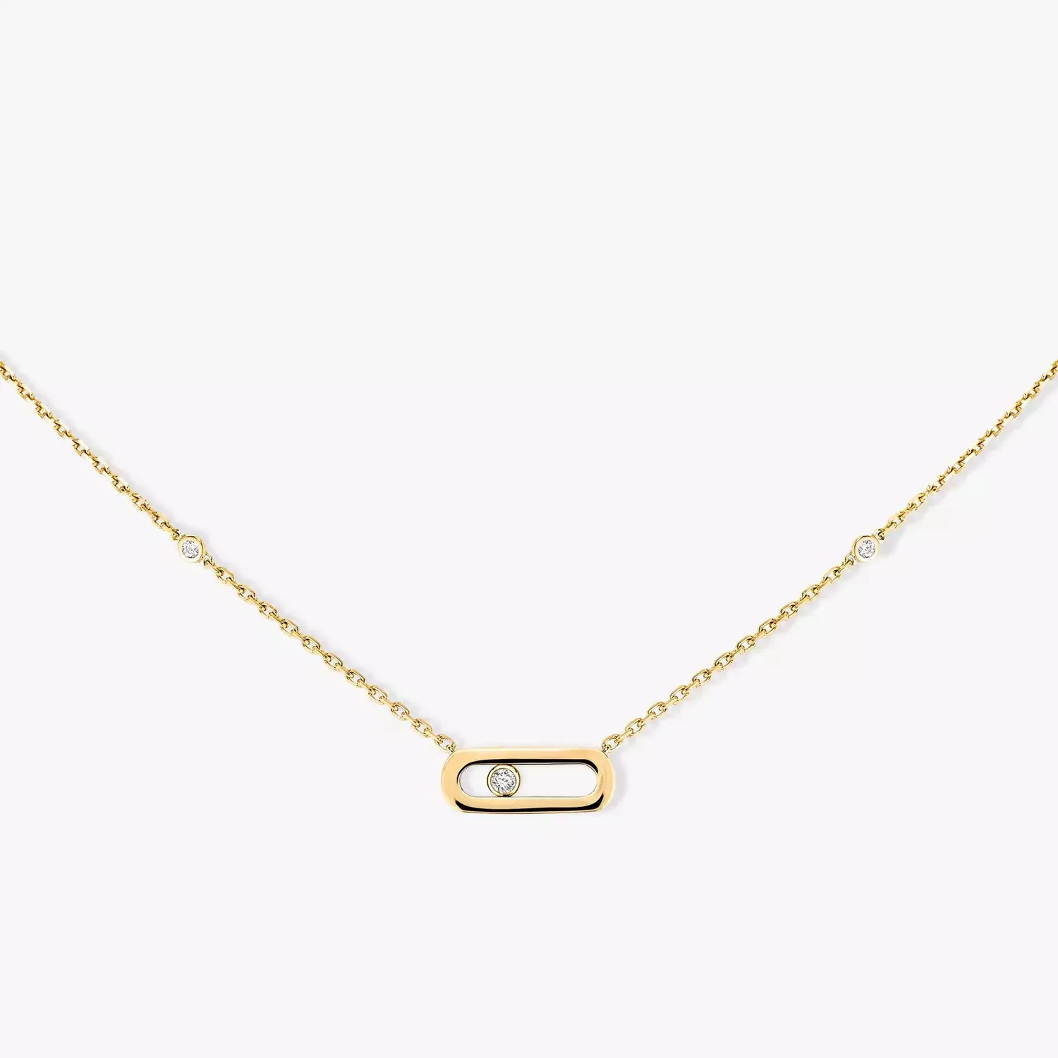 Mollyanne Gold Uno Necklace