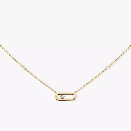 Mollyanne Gold Uno Necklace