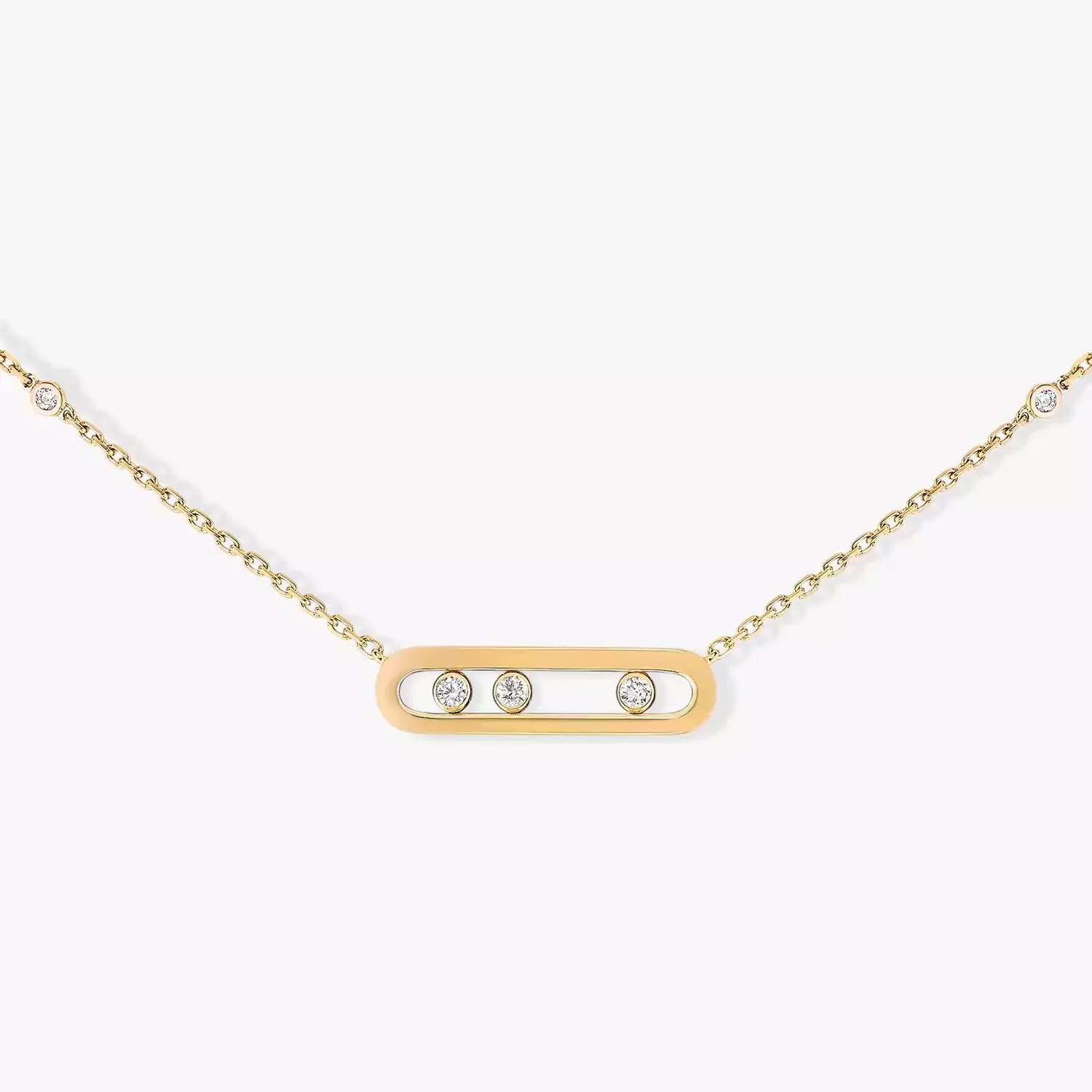 Mollyanne Baby Gold Movement Necklace