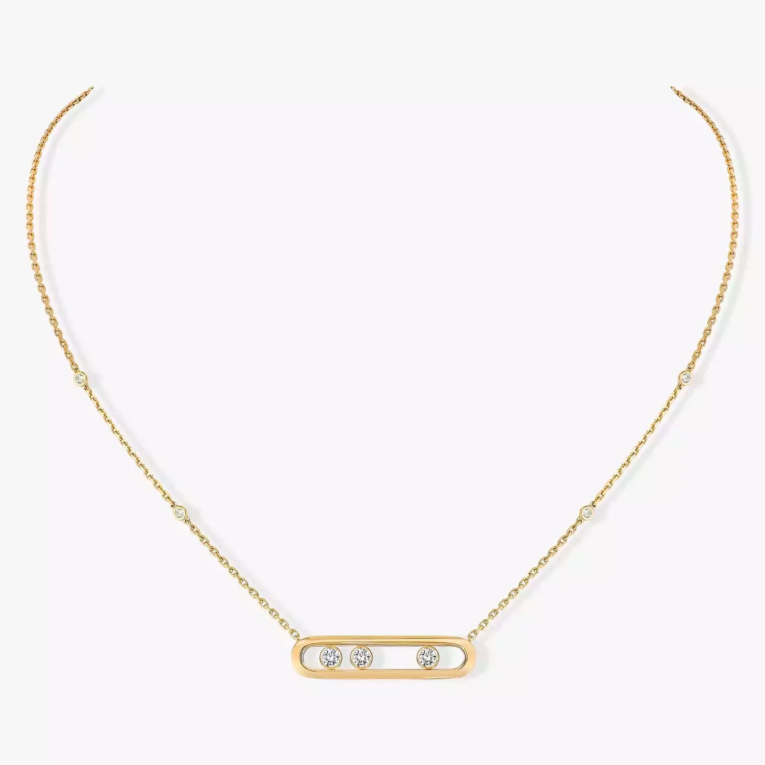 Mollyanne Gold Movement Necklace
