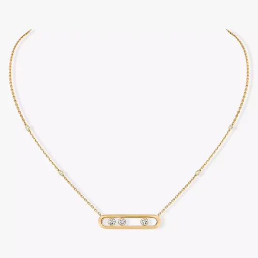 Mollyanne Gold Movement Necklace
